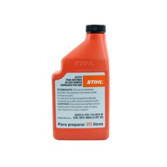 1729-Aceite Naranja 400 Ml 2 Tiempos P/20 Lt 0781-319-8923 Stihl