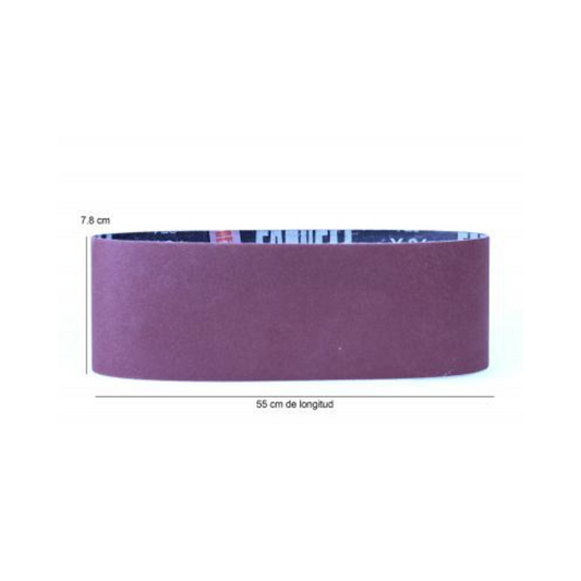 2144-Banda Lija Metal / Madera 76 X 533 Mm Grano 60 1020 Austromex