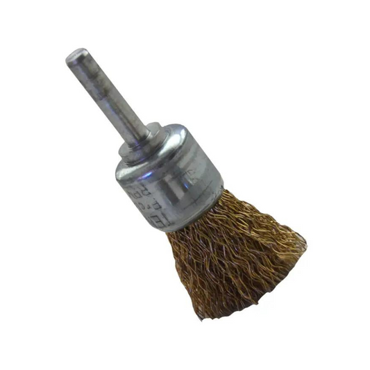 2171-Cepillo Tipo Brocha Ondulado Con Vástago De 25 X 0.38 X 6.4 Mm Para Limpieza De Superficies Metálicas Y Remoción De Soldadura 990 Austromex