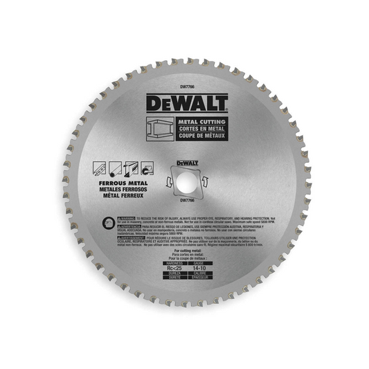 2127-Disco De Sierra 10" X 80 Dientes X 30 Mm Con Adaptadores Para Aluminio DWA03210 Dewalt