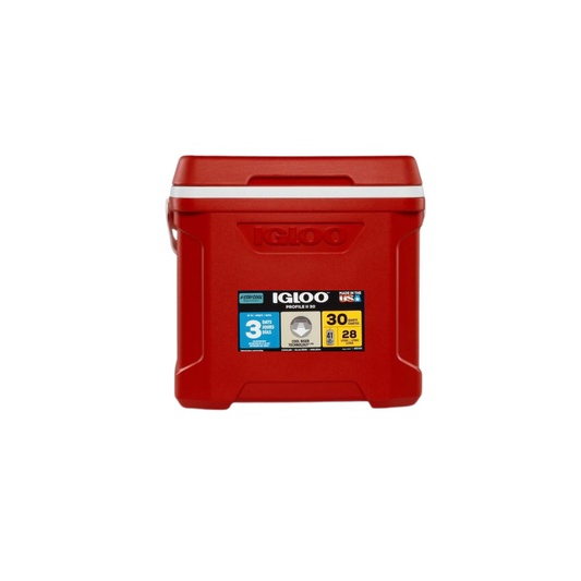 4714-Hielera 30 Qts Profile Ii Rojo 00050346 IGLOO