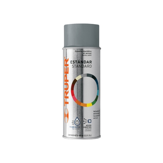 Pintura En Aerosol Rosa Neón Bote Esbelto 400 Ml 19074 Truper
