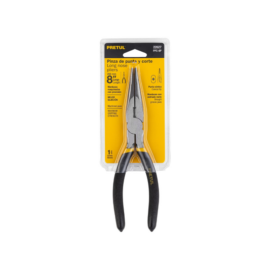 Pinza De Punta Y Corte 8' Mango De Vinil Pretul 22627 Truper