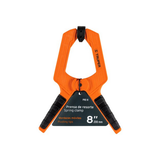 Prensa De Resorte De 8' Cuerpo De Nylon Con Mango De Tpr 17702 Truper