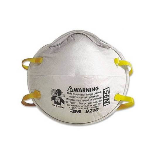 5830-Respirador Desechable Para Partículas 8210 N95 70071676475 3M