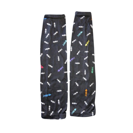 4639-Manga Textil 42 Cm X 22 Cm Estampados Peces Band MTEPECES Roy Band