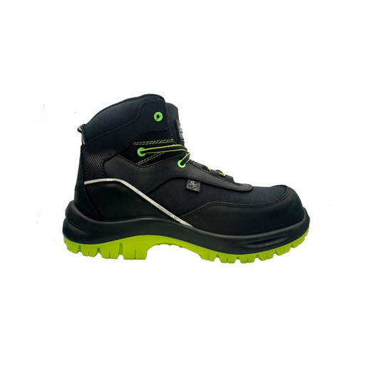 5586-Zapato Borcegui Piel No. 10 SF-N21-30 Safe-Fit