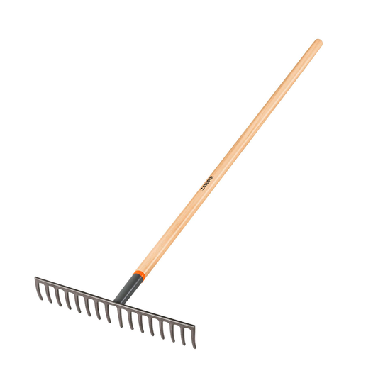 4111-Rastrillo Recto De 16 Dientes Mango De 60' 17880 Truper