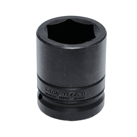 Dado de impacto cuadro de 1", 6 puntas, en pulgadas, 1-9/16" Urrea