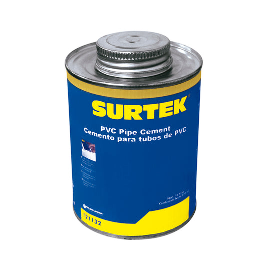 Cemento para tubo PVC, 473 ml Surtek