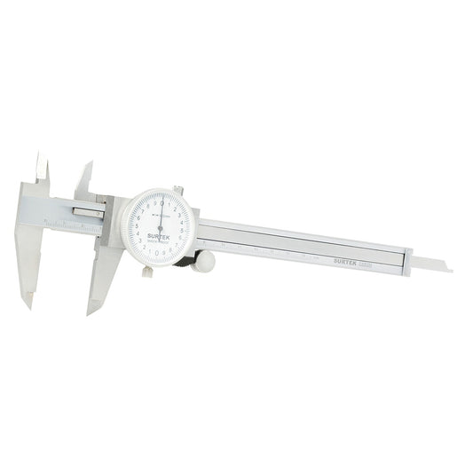 Calibrador métrico de carátula 0 - 150 mm Surtek