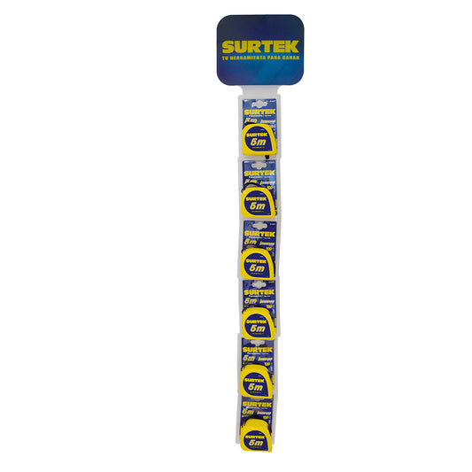 Tira De Impulso Con Flexómetros Invencibles De 5 M, 13 Piezas Surtek DS