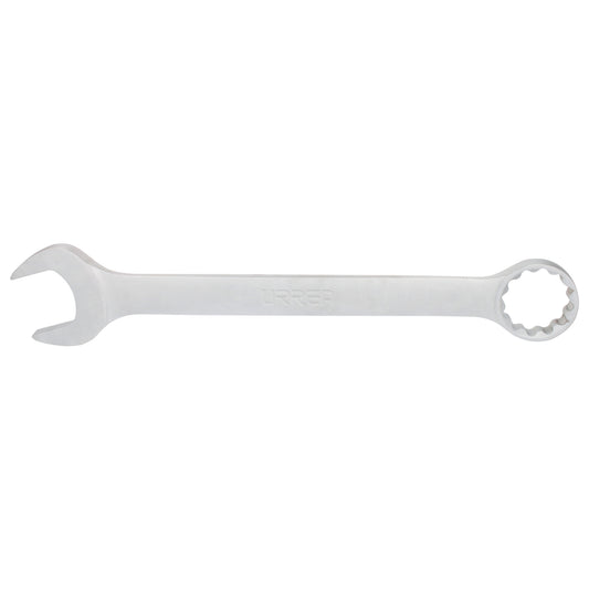 Llave combinada jumbo satinada en pulgadas, 12 puntas, 2-3/8" Urrea