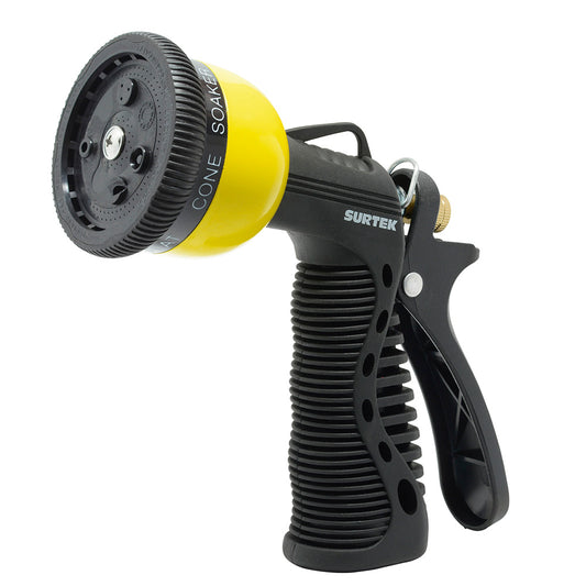 Pistola Para Riego Con Recubrimiento De Pvc Con 7 Funciones 3/4" Ght Surtek DS
