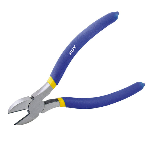 Pinza Para Electricista Con Mango Con Doble Plastisol De 8", Corte Diagonal Foy Ds