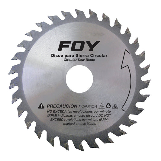 Disco para sierra circular para corte madera 40 dientes, 14" Foy