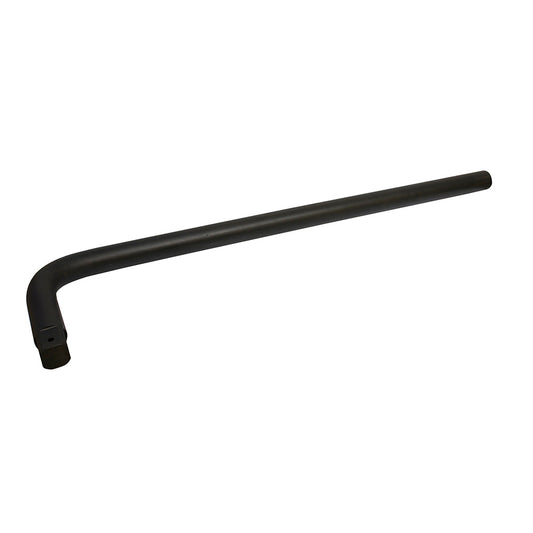 Mango en L para dado de impacto con barreno pasado cuadro de 1-1/2", 38" Urrea
