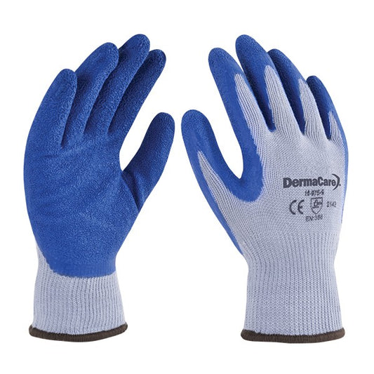 GUANTE JAP C/ PALMA DE LATEXAZUL T-9 (S)(144)