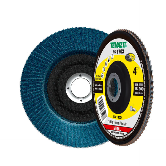 DISCO LAMINADO 4X5/8  GR-120 (S)(5)