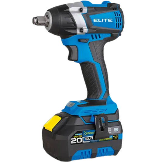 LLAVE DE IMPACTO INALÁMBRICA 1/2 SIN ESCOBILLAS- 20V BTM (BRUSHLESS TECH MOTOR). BATERIA 20V