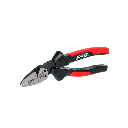 Pinza para electricista con mango bimaterial ergonómica con ángulo de 25° de 7" 3.5 mm Urrea