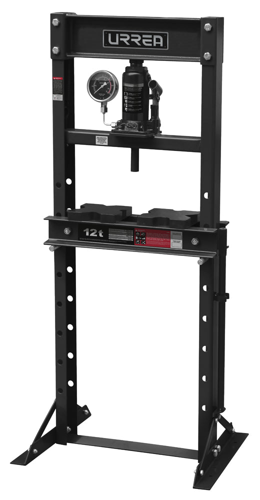 Prensa Hidráulica Con Gato De Botella, 12 Ton Urrea DS