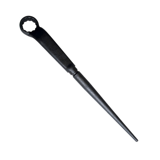 Llave acodada de alta palanca fosfatizada con cola en pulgadas, 12 puntas, 1-5/8" Urrea