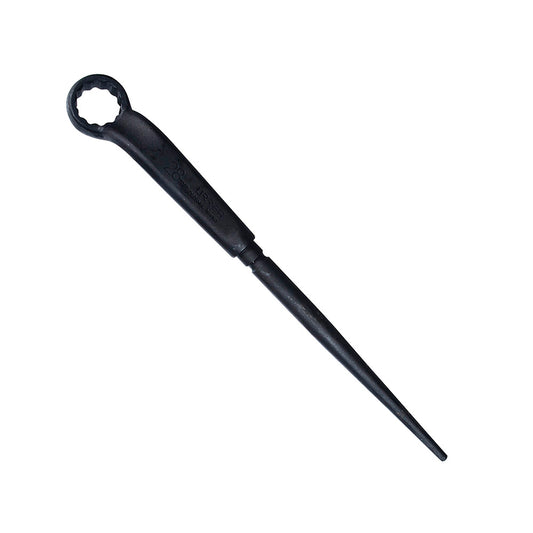 Llave acodada de alta palanca fosfatizada con cola en métrica, 12 puntas, 28 mm Urrea