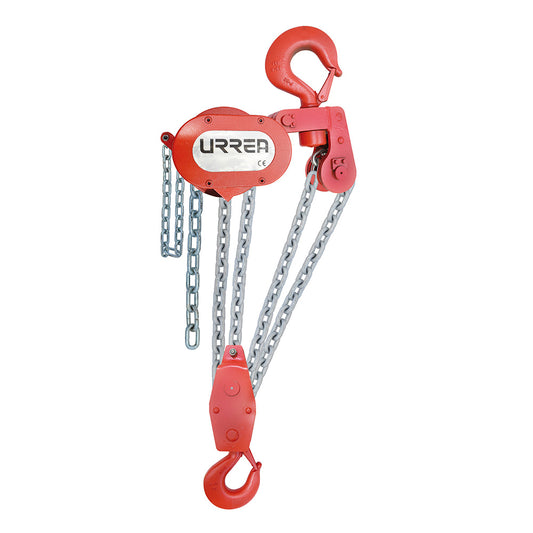 Polipasto Manual Con Freno De Acción Inmediata 3 Ramales 8 Ton, Cadena 3 M Urrea DS