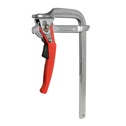 Prensa "F" De Acero Al Carbón 23-1/2" Con Sistema De Matraca Urrea DS