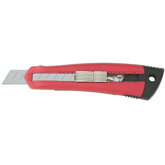 Cutter con cuerpo de zamac de 22 mm, cambio automático de navaja Urrea