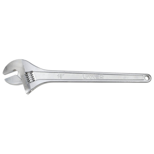 Llave ajustable cromada 18" Urrea