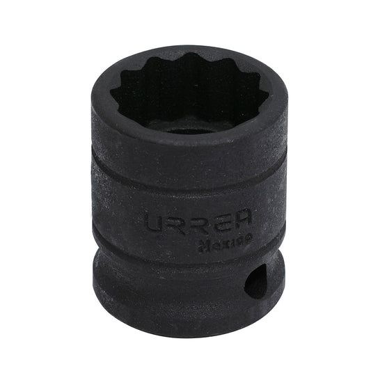 Dado de impacto cuadro de 1/2", 12 puntas, en pulgadas, 1-3/8" Urrea