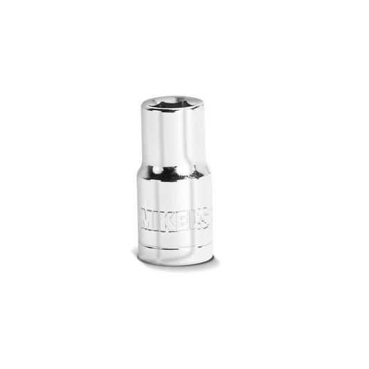 Dado corto 1/4” Estándar 9/32” 6 puntas Modelo: DC-2825 Marca MIKELS