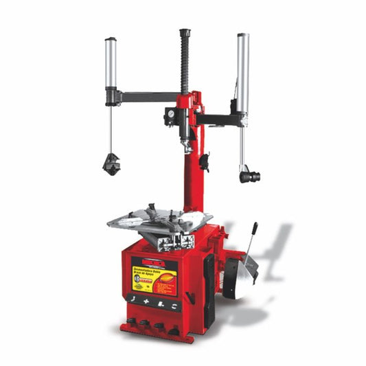 Desmontadora de llantas con 2 brazos de apoyo (rin 12” a 28”) Modelo: DDBMK-1226 Marca MIKELS