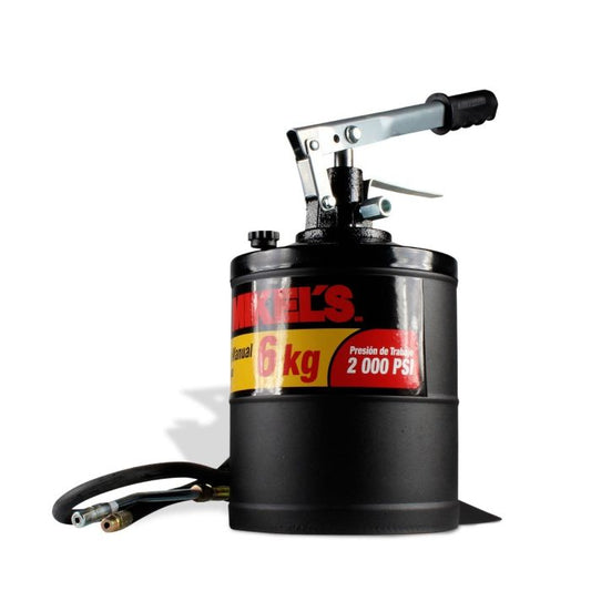 Cubeta manual para grasa 6 kg Modelo: CMG-6 Marca MIKELS