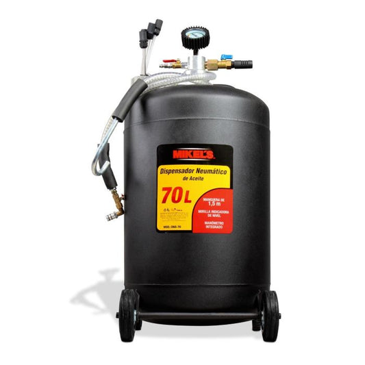 Dispensador neumático de aceite 70 lts Modelo: DNA-70 Marca MIKELS