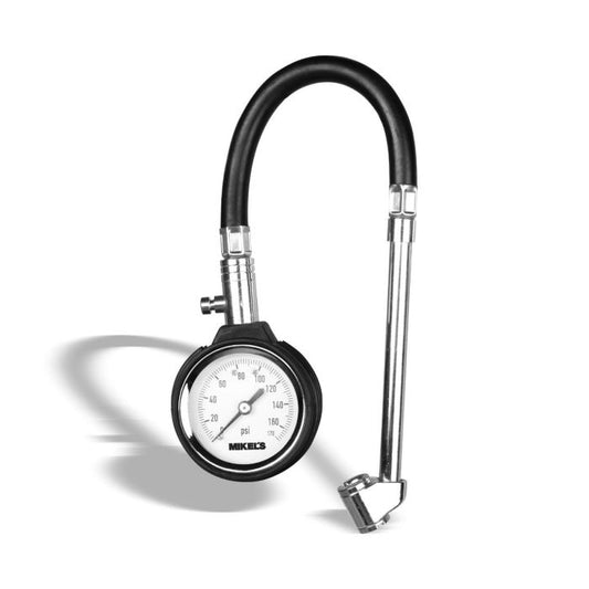 Calibrador de carátula profesional HD con manguera rango 0-160 psi Modelo: CCPM-160 Marca MIKELS