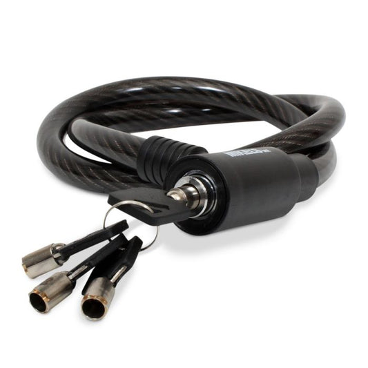 Cable candado flexible 4 llaves de seguridad (90 cm) Modelo: C-1690 Marca MIKELS