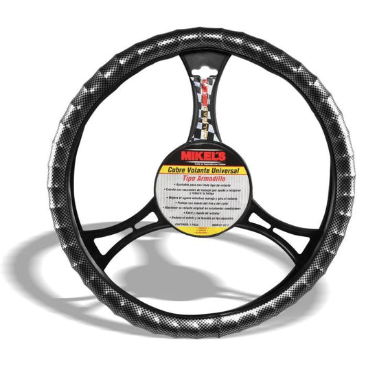 Cubrevolante Tipo Armadillo Negro Modelo: CU-1 Marca MIKELS