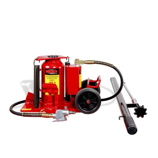 Gato hidroneumático de botella con carrito 20 t Modelo: GHC-20T Marca MIKELS