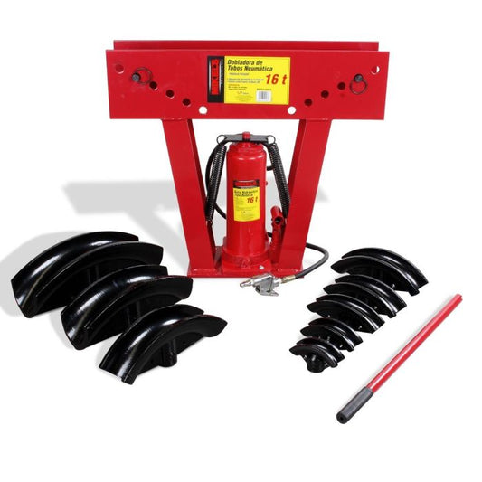 Dobladora para tubo neumática 16 ton Modelo: DTN-16 Marca MIKELS