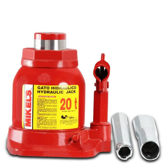 Gato hidráulico de botella 20 t Chaparro Modelo: GH-20CH Marca MIKELS