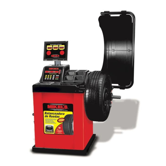 Balanceadora de llantas alto volumen (rin 10” a 24”) Modelo: BMK-1324 Marca MIKELS