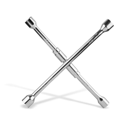 Llave de cruz plegable 14” (13/16” - 3/4” - 17mm - 7/8”) Modelo: CC-14P Marca MIKELS