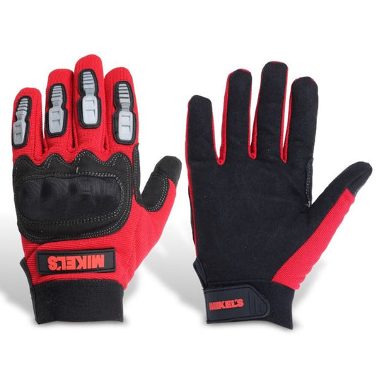 Guantes para trabajo para mécanico de lujo (M) Modelo: GMX-2M Marca MIKELS