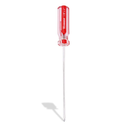 Desarmador cruz 1/8" x 4" Modelo: DC-184 Marca TAMER