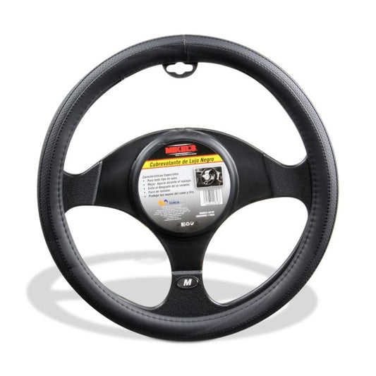 Cubrevolante Universal de Piel Negro Modelo: CU-PN Marca MIKELS