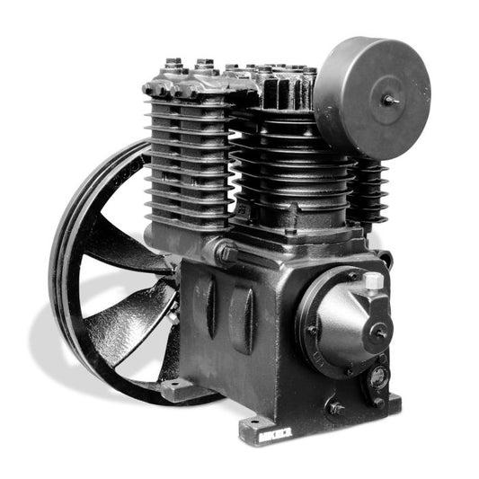 Cabezal para compresor 5 hp 2 etapas Modelo: CPC-52E Marca MIKELS