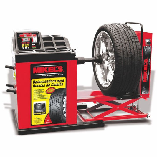 Balanceadora de llantas para camión (rin 10” a 24”) Modelo: BCA-1324 Marca MIKELS